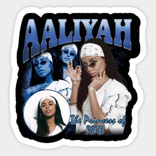 Aaliyah Sticker